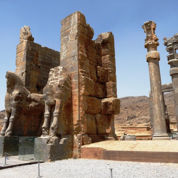 Brána národů nás vítá v Persepoli