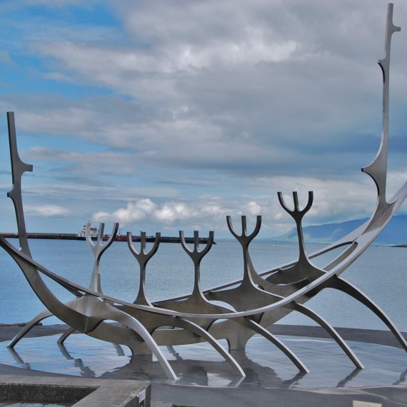 Symbol Reyjkjavíku, slunečné plavidlo