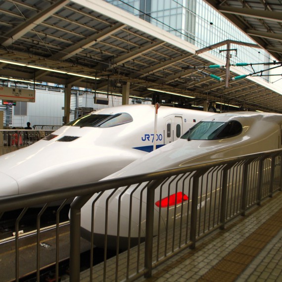 Prohlédnete si japonské Šinkanzeny