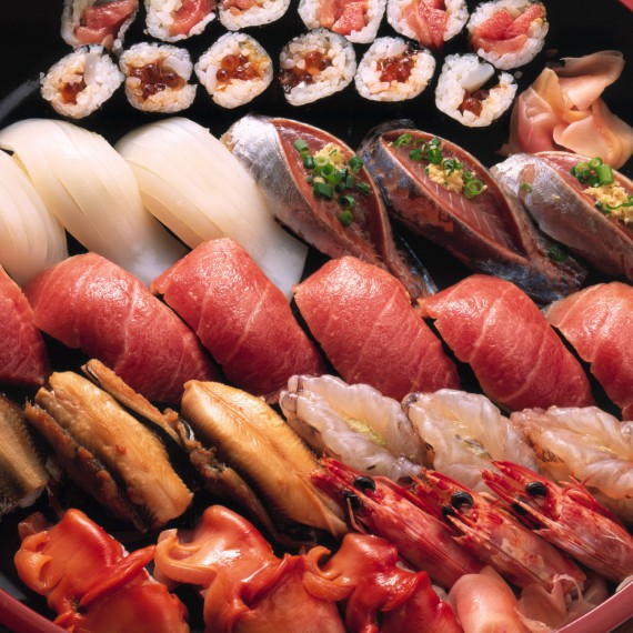 Ochutnáte celou řadu japonského sushi