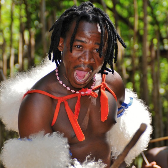 Místní kmeny Vám představí tanec shangaan