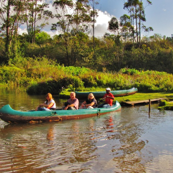 Plavba džunglí na kajaku 