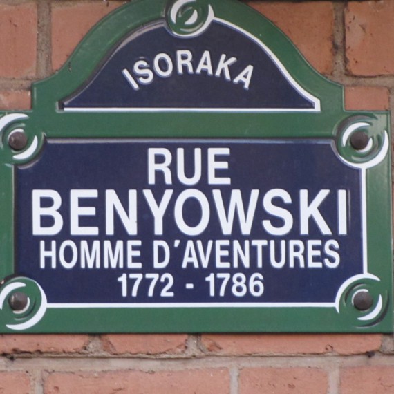 Ulice dobrodruha Mórice Beňovského