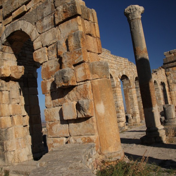 Procházka římským městem Volubilis