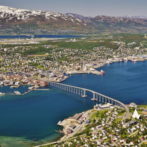 Tromso - hlavní město severního Norska