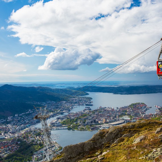 Úchvatné výhledy na Norsko 