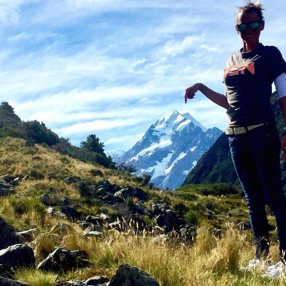 Nejvyšší hora Zélandu - Mt. Cook