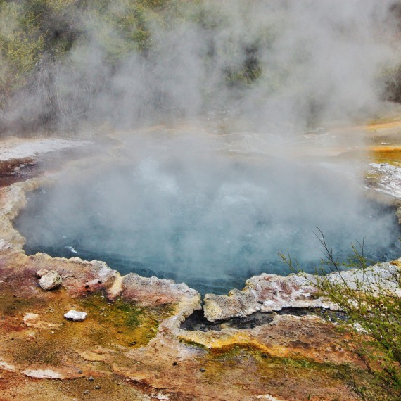 Termální parky severního ostrova 