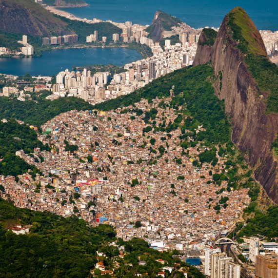 Božský pohled na Rio de Janeiro 