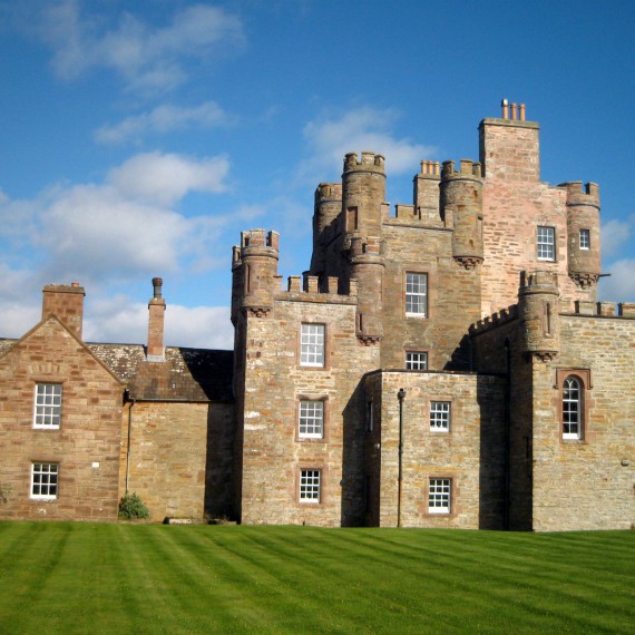 Starobylý skotský hrad 