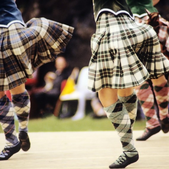 Typický skotský kroj