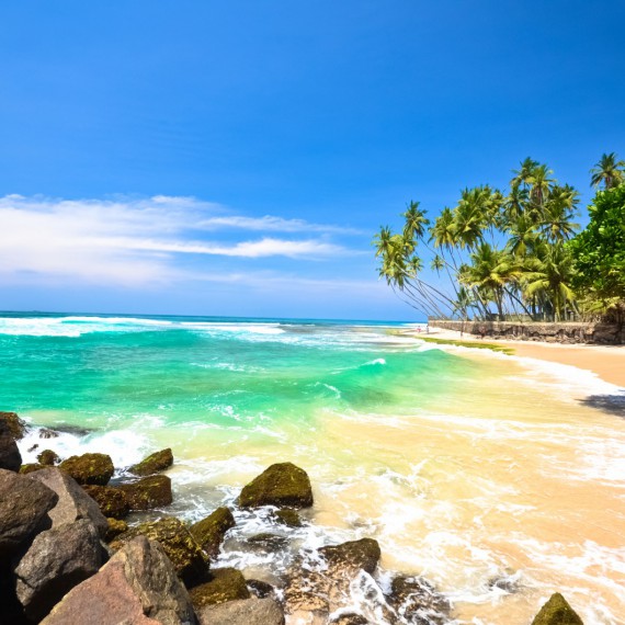 Odpočinete si na zlatých plážích Srí lanky