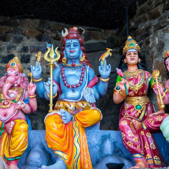 Detaily hinduistických chrámů