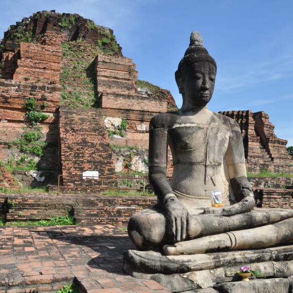 Historické město Ayutthaya.