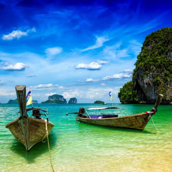 Ostrůvky v Andamanském moři