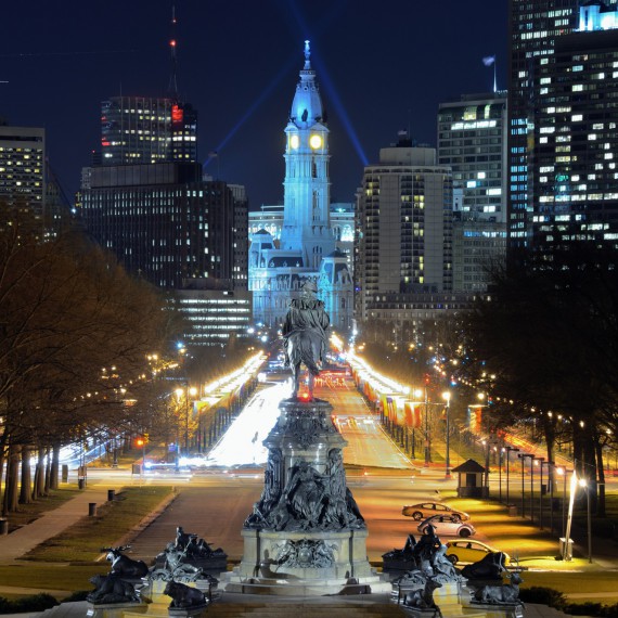 Metropole východního pobřeží USA