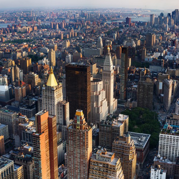 Fascinující výhled z Empire State Building 