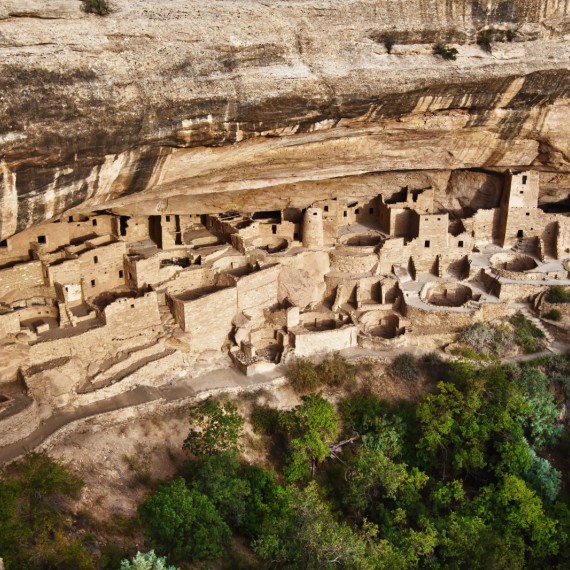 Archeologické nálezy ztraceného kmene Anasazi v NP Mesa Verde