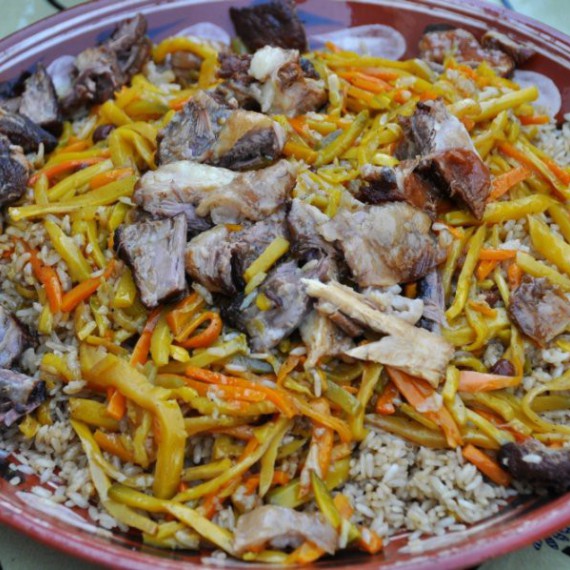 Uzbecký plov si vychutnáme v Samarkandu