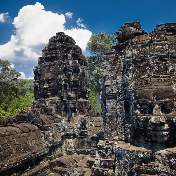Chrám tváří Bayon