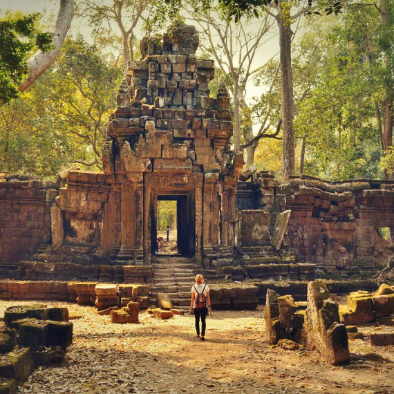 Magická atmosféra Angkoru