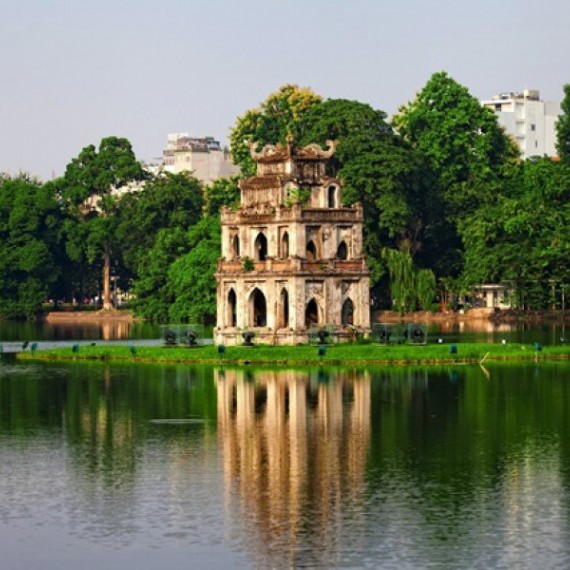 Pagoda v Hanoji 