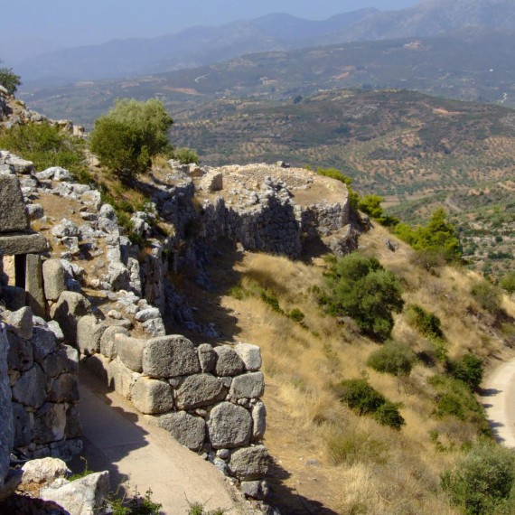 Starověké Delfy s nádhernou polohou 