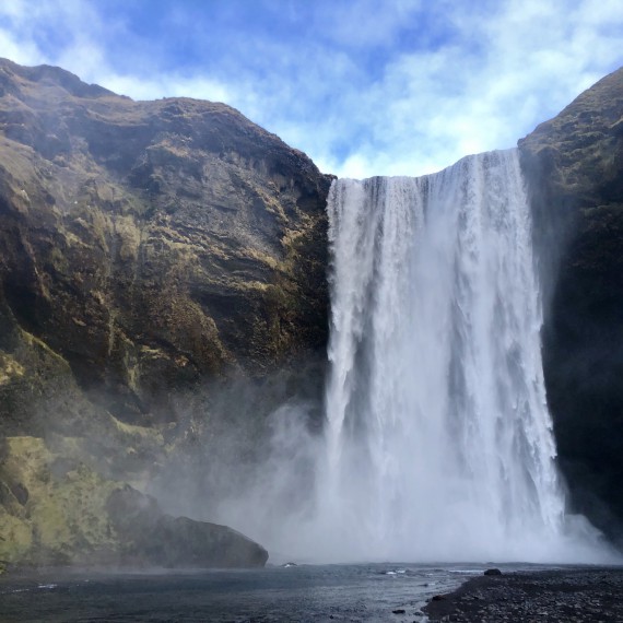 Vodopád Skogafoss
