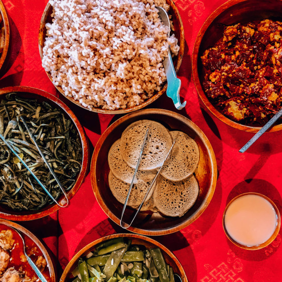 Bhútánská kuchyně.