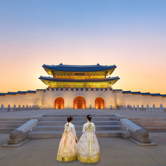 Královský palác v Seoulu.