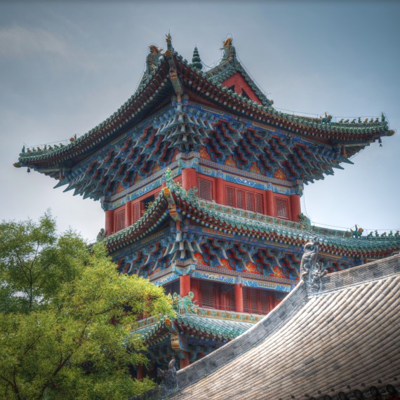 Čínská architektura je úchvatná 