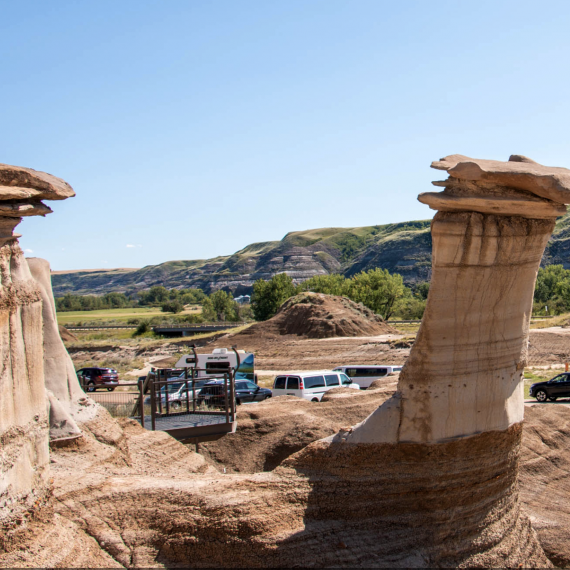Hoodoos nedaleko Drumheller