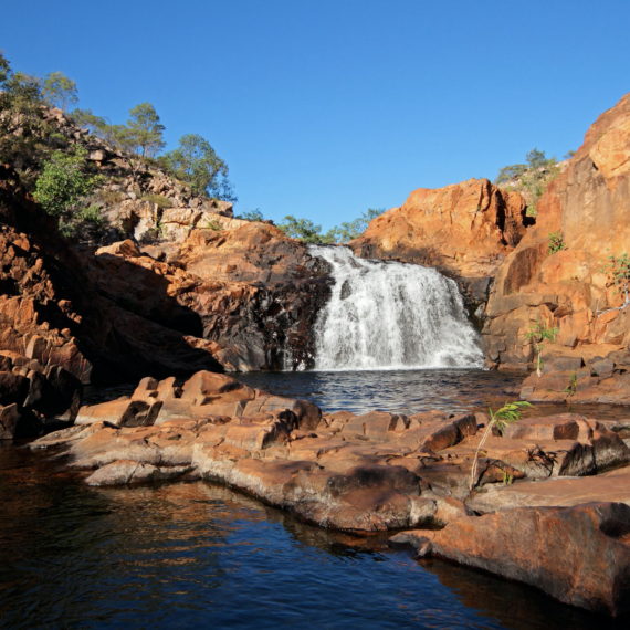Vykoupete se i u některých z australských vodopádů