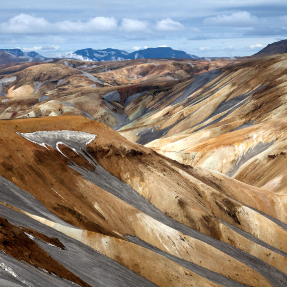Fantastické Duhové hory Landmannalaugar