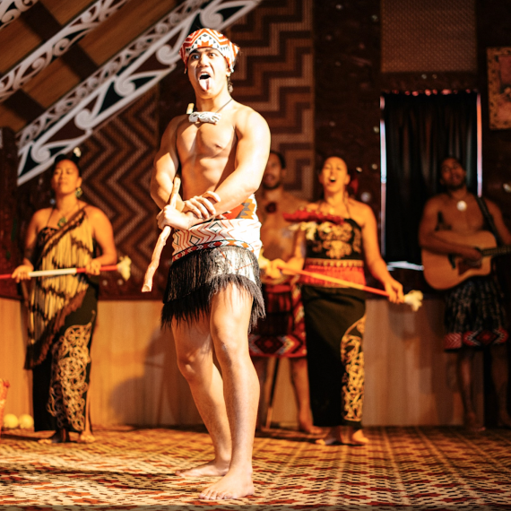 Novozélandský tanec Haka 