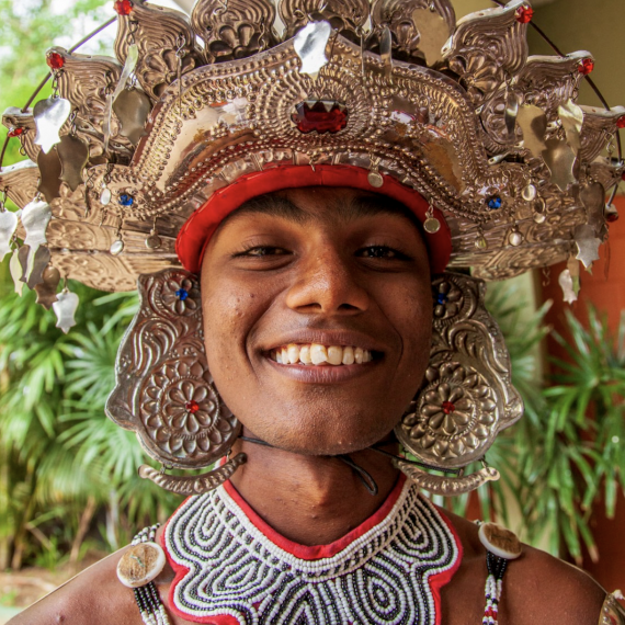 Úsměv místních obyvatel 