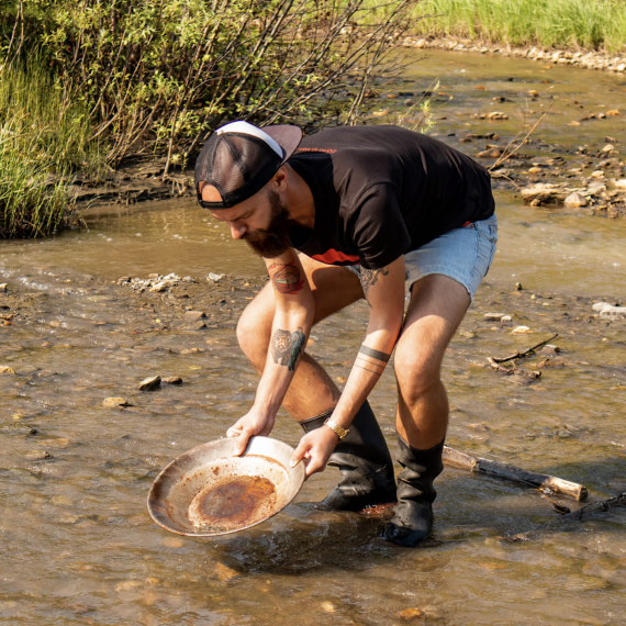 Zkusíte si vyrýžovat zlato v Hunker Creek