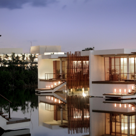 Exkluzivní hotel na Mayské riviéře