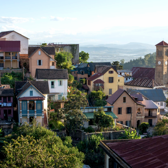 Hlavní město Antananrivo