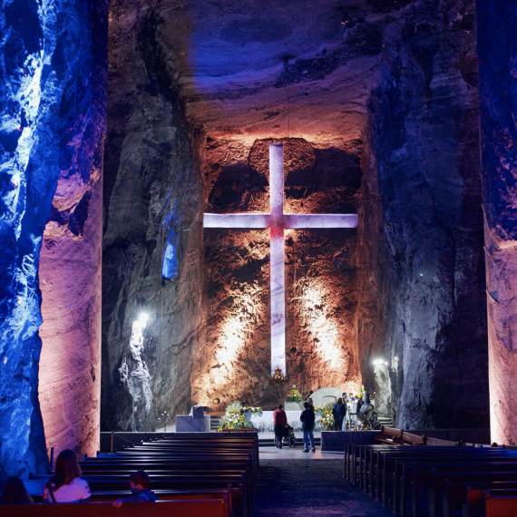 Nádherná podzemní katedrála Zipaquirá