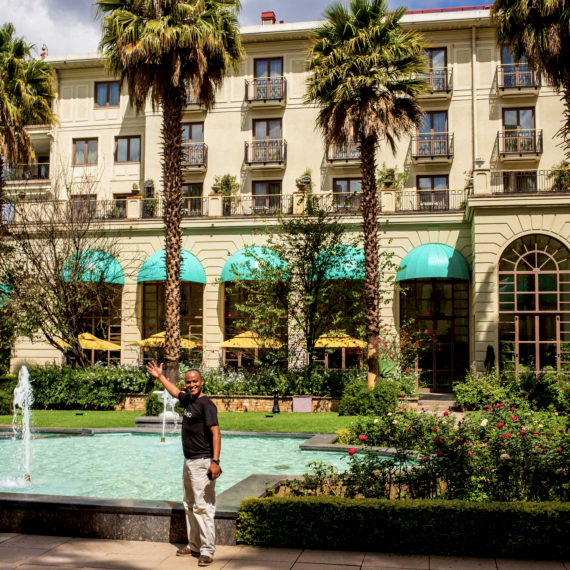 Vybrat si můžete i luxusní ubytování v Addis Abebě