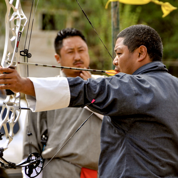 Vyzkoušíte si tradiční lukostřelbu