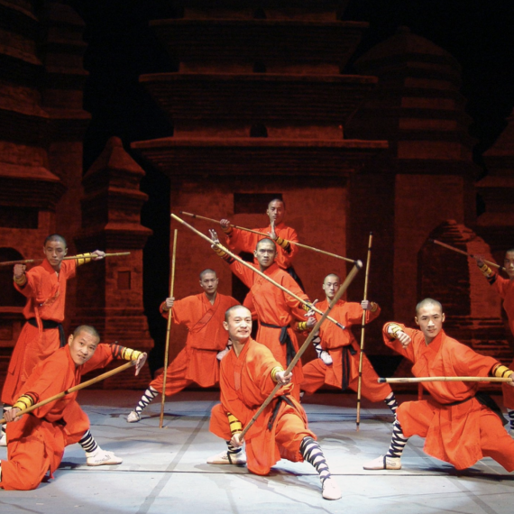 Přehlídka čínského bojového umění 