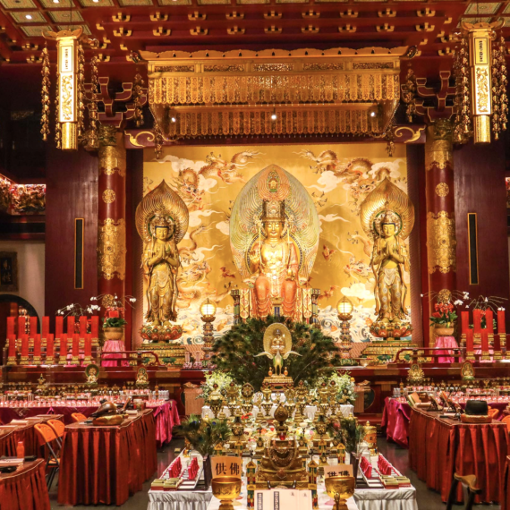 Poznáte čínskou budhistickou architekturu v Singapuru