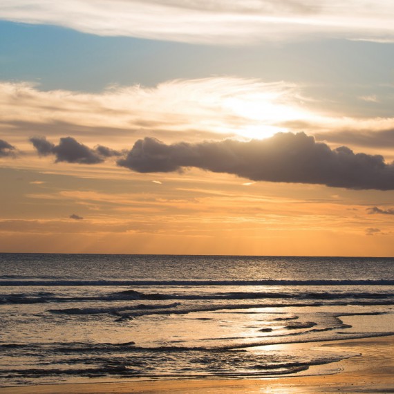 Dechberoucí západ slunce na Bali