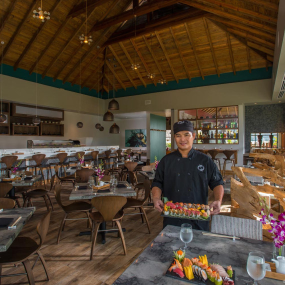 Luxusní hotel Sandals Grande St.Lucian, který si můžete objednat v našich doplňkových službách.