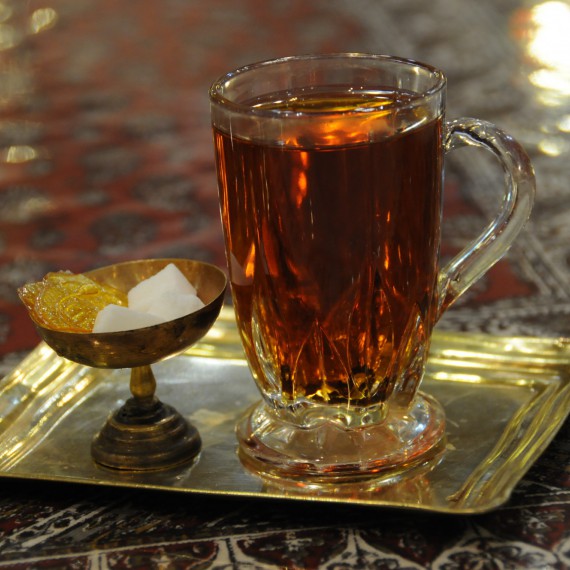 Perský čaj si vychutnáme na mnoha místech