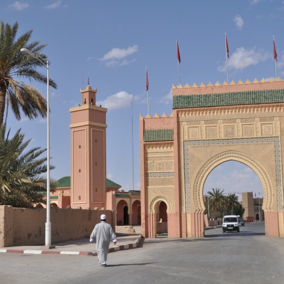 Středověké marocké brány u vstupu do měst