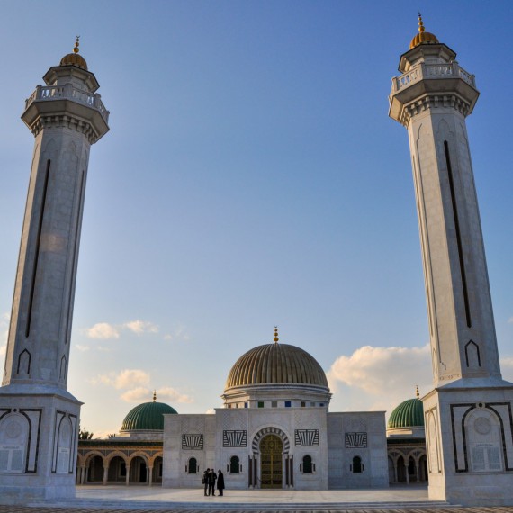Monastir  - hrobka prezidenta Habbiba Bourgouibu