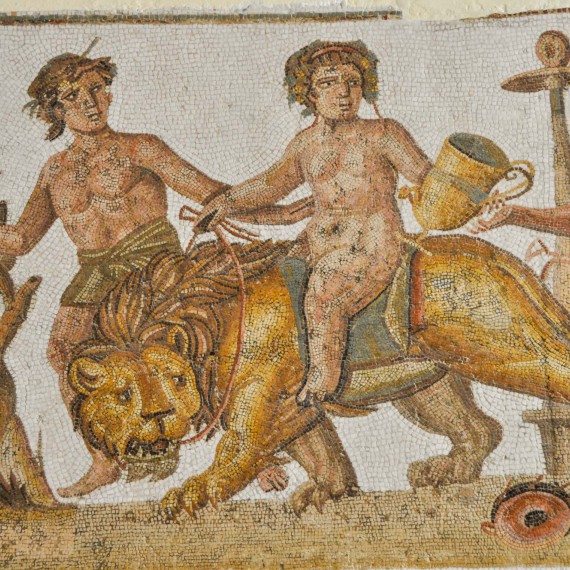 V El Jem se našlo množství krásných mozaik 